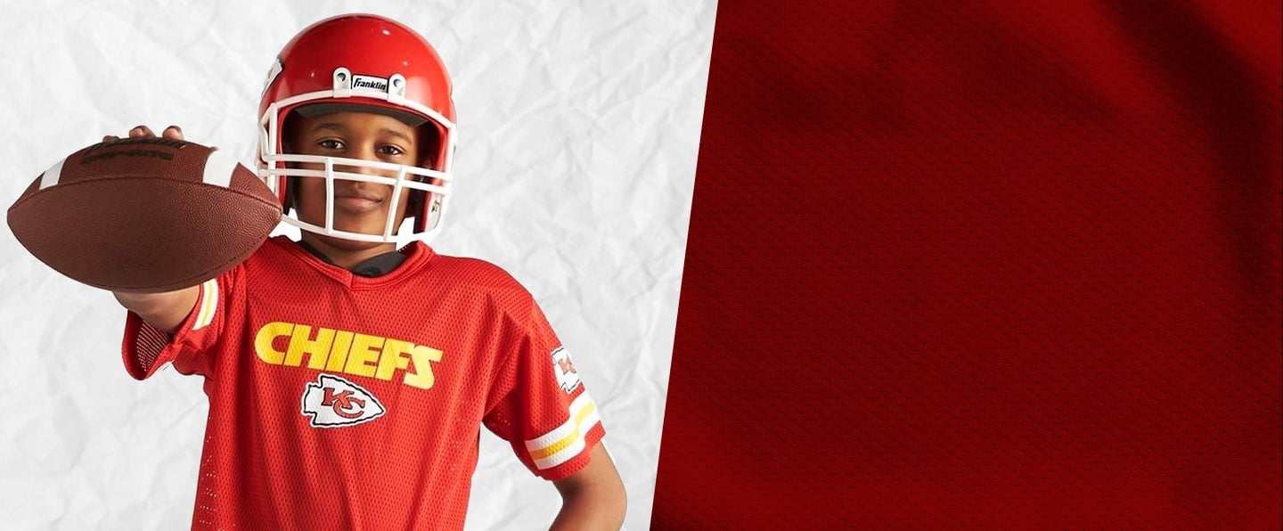 Franklin Youth Kansas City Chiefs Uniform Set