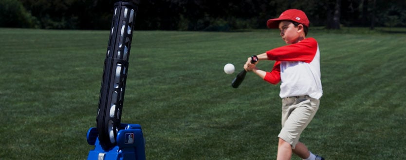 Franklin Sports MLB - Bate de béisbol de plástico para niños, bate de  béisbol para patio trasero con barril grande para niños y niños pequeños,  bate